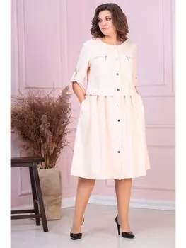 Платье 819 молочный