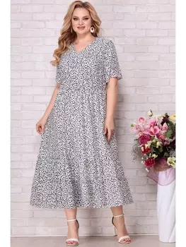 Платье 823 леопард