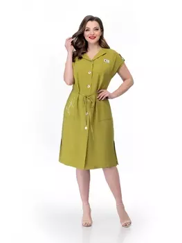 Платье 856 фисташка