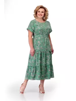 Платье 860 зеленый