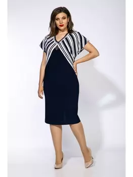 Платье 881 синий