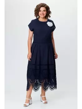 Платье 884 темно-синий
