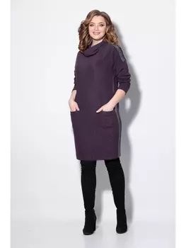 Платье 885-3 баклажан
