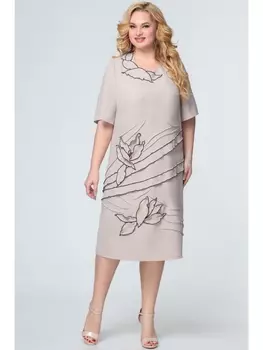 Платье 886 кофе