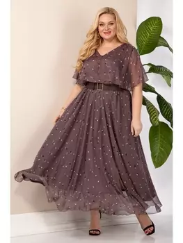 Платье 887.1 шоколад