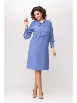 Платье 897 голубой