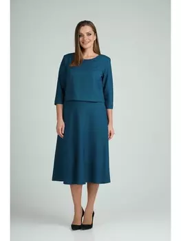 Платье 9034 морская волна