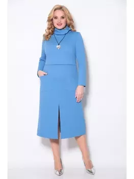 Платье 903 голубой