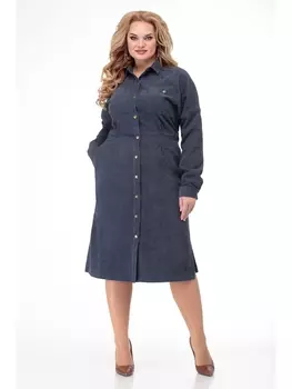 Платье 920 серый тона