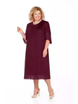 Платье 924 - баклажан