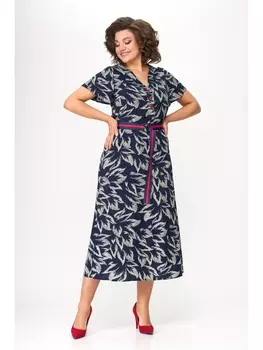 Платье 927 листики