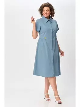 Платье 934 голубой
