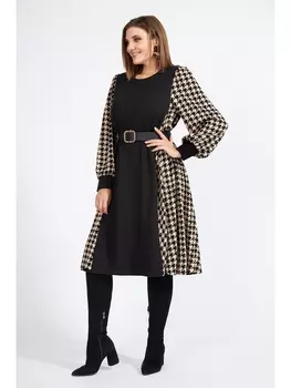 Платье 936 гусиная лапка