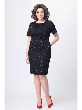 Платье 941 темно-синий