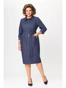 Платье 942 синий (джинс)