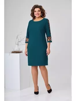 Платье 950 темная морская волна