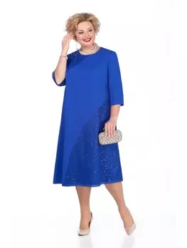 Платье 971-василек