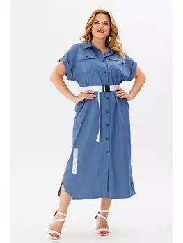 Платье 993/2 темный деним