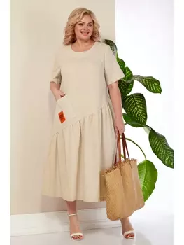 Платье 999 песочный