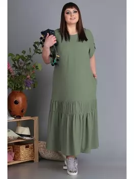 Платье A3461-Олива