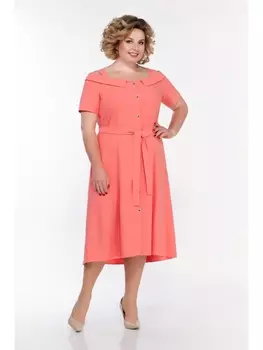 Платье А-550 розовый