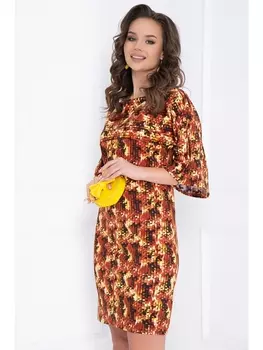 Платье БАРОНИССИ (ОХРА)