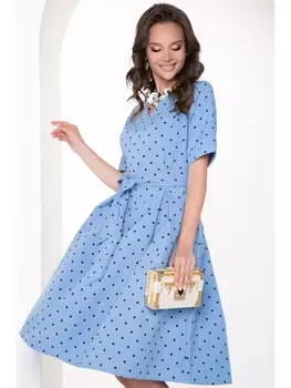 Платье БЕРТИОЛА (БЛУ ГИРО)
