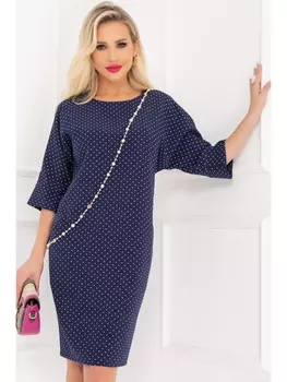 Платье ДЗОИ (ДАРК БЛУ)