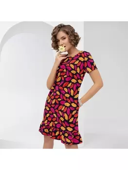 Платье Фантазийный перелив (яркая)