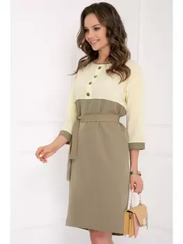 Платье ФАУСТИ (ОЛИВА)