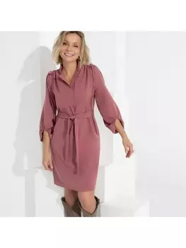 Платье Итальянка в городе (хит, с поясом)