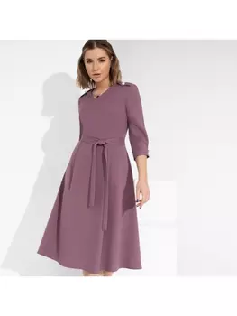 Платье Эффектное появление (восторг, с поясом)