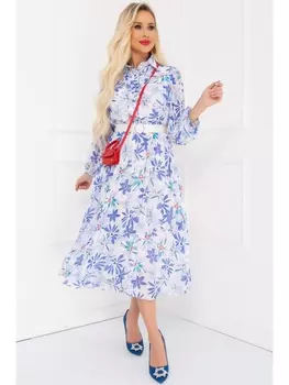 Платье КАПРИЯ (ВАЙТ ФЛОВЕРС)