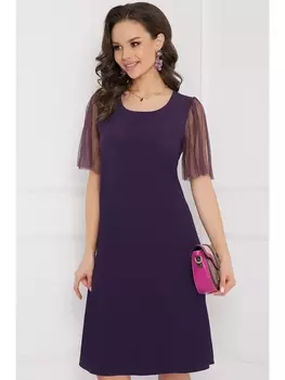 Платье КАРМАНЬОЛА (ПЛУМ)