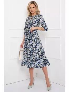 Платье КРОСАНИ (БЛУ ФЛОВЕРС)