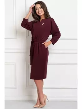 Платье ЛАМОРЕ (БОРДО)