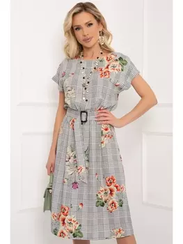 Платье ЛИЛИАНА (БЛЭК ВАЙТ)