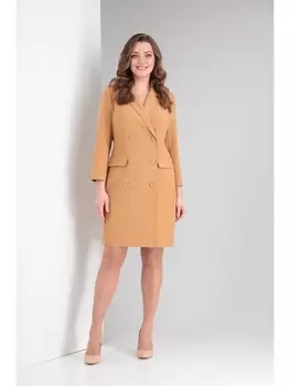 Платье М759 карамель