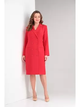 Платье М784 красный