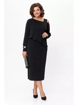 Платье М-1293 черный