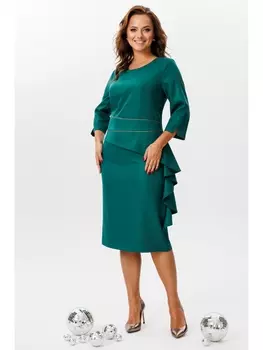 Платье М-215 изумруд