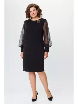 Платье М-762Б черный