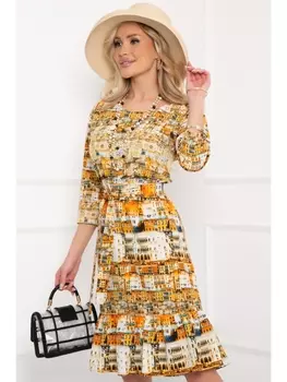 Платье МАССАНИ (ОРАНЖ)