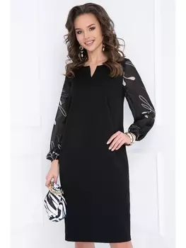 Платье МЕСТРЕ (БЛЭК ФЛОВЕР)