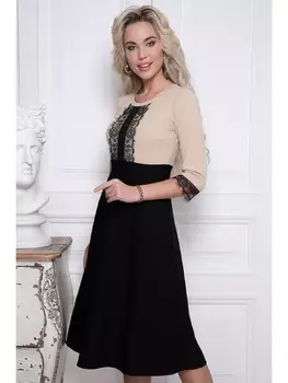 Платье МОНИКА (БЭЙЖ АЖУР)