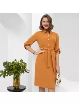 Платье Ношу с удовольствием (с поясом)