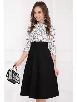 Платье ОДЕЛЛИО (БЛЭК ВАЙТ)