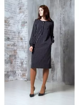 Платье Пл-90-темно-синий