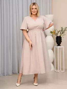 Платье пл_ланвинГор_06бежмелк