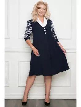 Платье ПЛАТЬЕ АЛЬБИЯ (БЛУ ВАЙТ) 4П0452